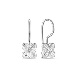 Серебряные Серьги c фианитами