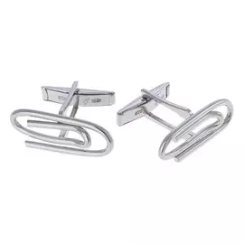 Серебряные запонки