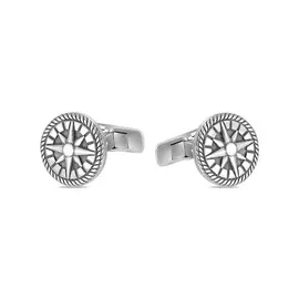 Серебряные запонки