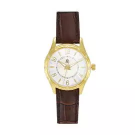 Стальные часы c фианитами