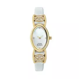 Стальные часы c сваровски