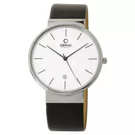 Стальные часы марки obaku