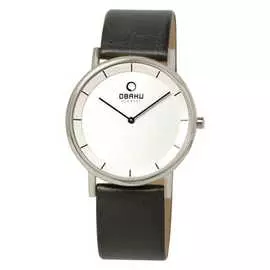 Стальные часы марки obaku