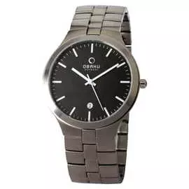 Стальные часы марки obaku