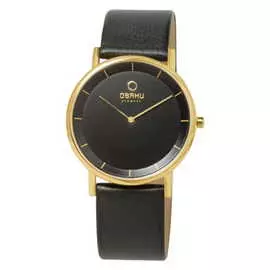 Стальные часы марки obaku