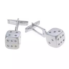 Серебряные запонки