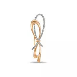 Золотая Брошь c бриллиантами