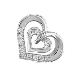 Золотая подвеска c бриллиантами