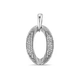 Золотая подвеска c бриллиантами