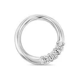 Золотая подвеска c бриллиантами