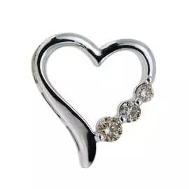 Золотая подвеска c бриллиантами