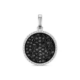 Золотая подвеска c бриллиантами