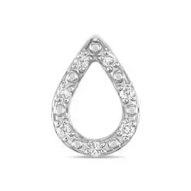 Золотая подвеска c бриллиантами