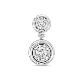 Золотая подвеска c бриллиантами