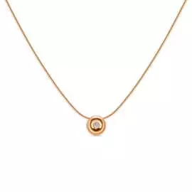 Золотая Подвеска c бриллиантом