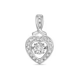 Золотая Подвеска c бриллиантами