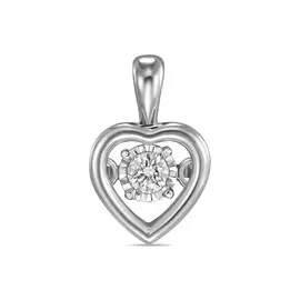 Золотая Подвеска c бриллиантом