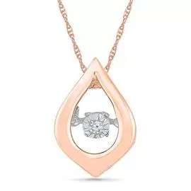 Золотая Подвеска c бриллиантом