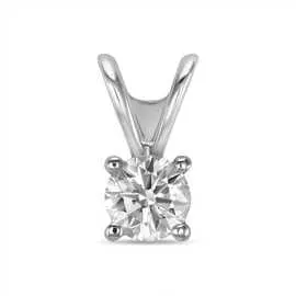 Золотая подвеска c бриллиантом