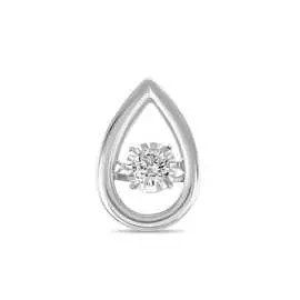 Золотая Подвеска c бриллиантом