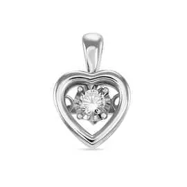 Золотая Подвеска c бриллиантом