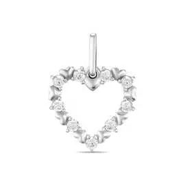 Золотая Подвеска c фианитами