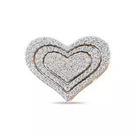 Золотая Подвеска c фианитами