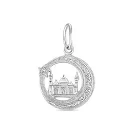 Золотая подвеска c фианитом