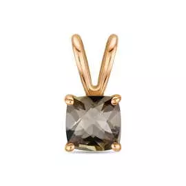 Золотая Подвеска c кварцем