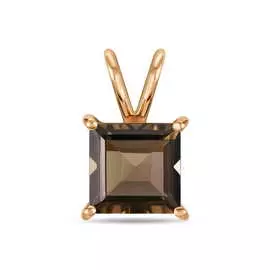 Золотая Подвеска c кварцем