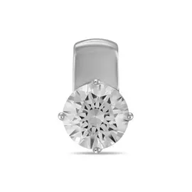 Золотая подвеска c сваровски