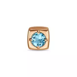 Золотая Подвеска c топазом