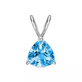 Золотая Подвеска c топазом