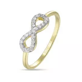 Золотое Кольцо c фианитами