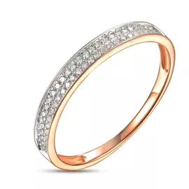 Золотое кольцо c бриллиантами