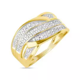 Золотое Кольцо c бриллиантами