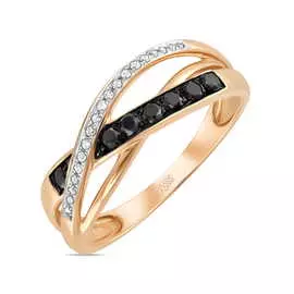 Золотое кольцо c бриллиантами