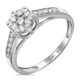 Золотое кольцо c бриллиантами