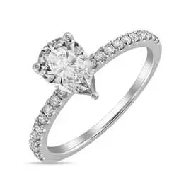 Золотое кольцо c бриллиантами