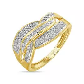 Золотое Кольцо c бриллиантами