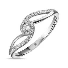 Золотое кольцо c бриллиантами