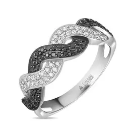 Золотое кольцо c бриллиантами