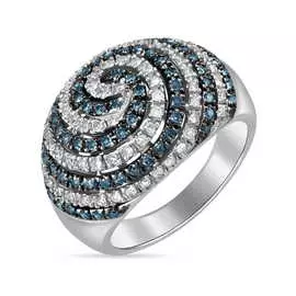 Золотое кольцо c бриллиантами