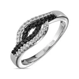 Золотое кольцо c бриллиантами