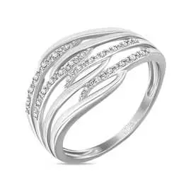 Золотое кольцо c бриллиантами