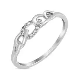 Золотое кольцо c бриллиантами