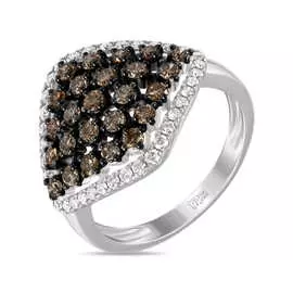 Золотое кольцо c бриллиантами