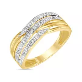 Золотое Кольцо c бриллиантами