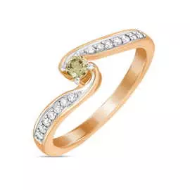 Золотое Кольцо c бриллиантами