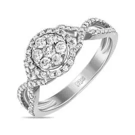 Золотое кольцо c бриллиантами